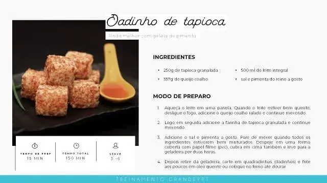 tapioca depois